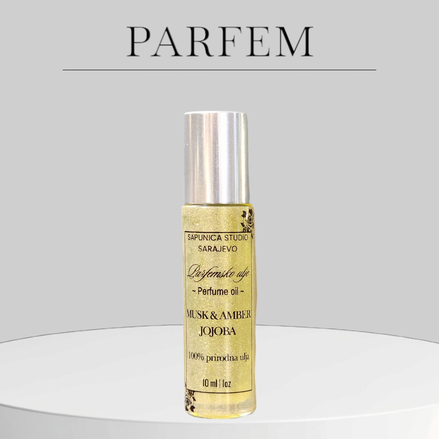 Prirodni Parfem Peoni i Jojoba - 10ml Roll-On