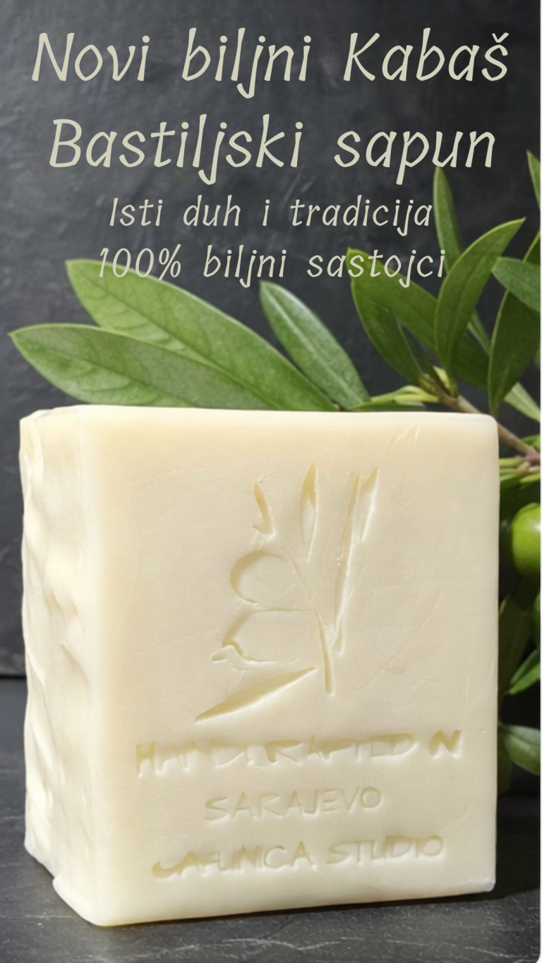 Sapun napravljen sa 90% maslinovog ulja