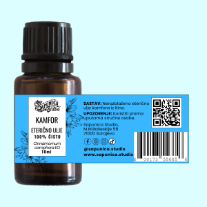 Eterično ulje kamfora - Cinnamomum camphora 10 ml