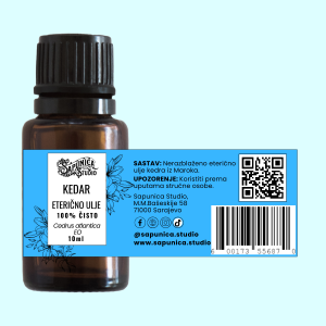 Eterično ulje Kedra - Cedrus atlantica 10 ml