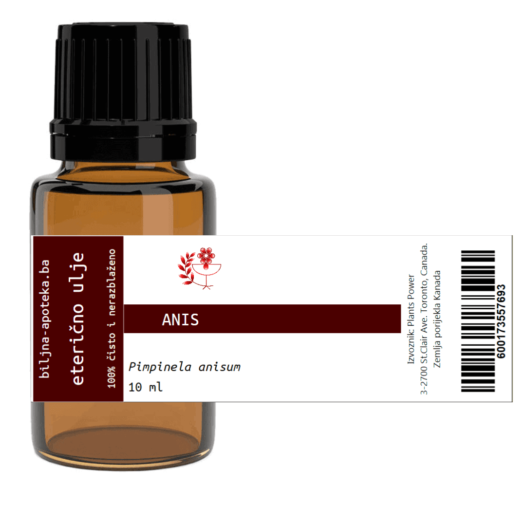 Eterično ulje anis - Timpinela anisum 10 ml